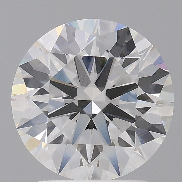 2.58 Carat Round Shaped, Ideal Cut, F Color, VVS2 Clarity, IGI Certified Lab Grown Diamond