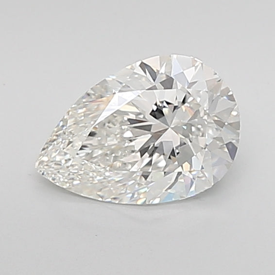 1.52 Carat Pear Shaped, Ideal Cut, F Color, VVS1 Clarity, IGI Certified Lab Grown Diamond