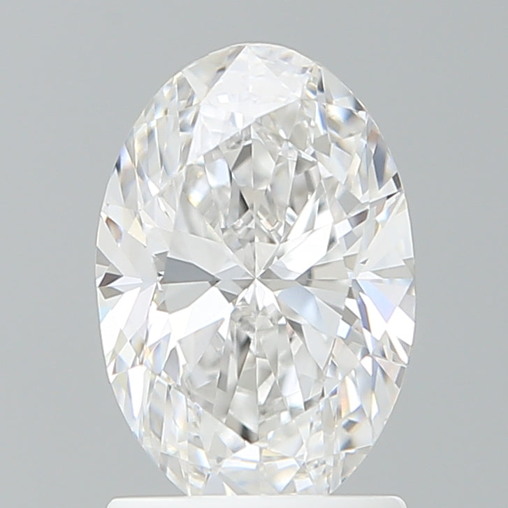 1.54 Carat Oval Shaped, Ideal Cut, D Color, VVS1 Clarity, IGI Certified Lab Grown Diamond
