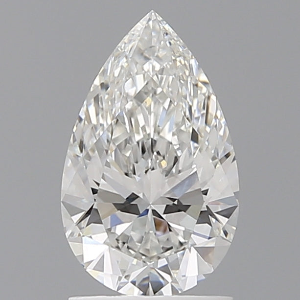 1.57 Carat Pear Shaped, Ideal Cut, E Color, VVS2 Clarity, IGI Certified Lab Grown Diamond