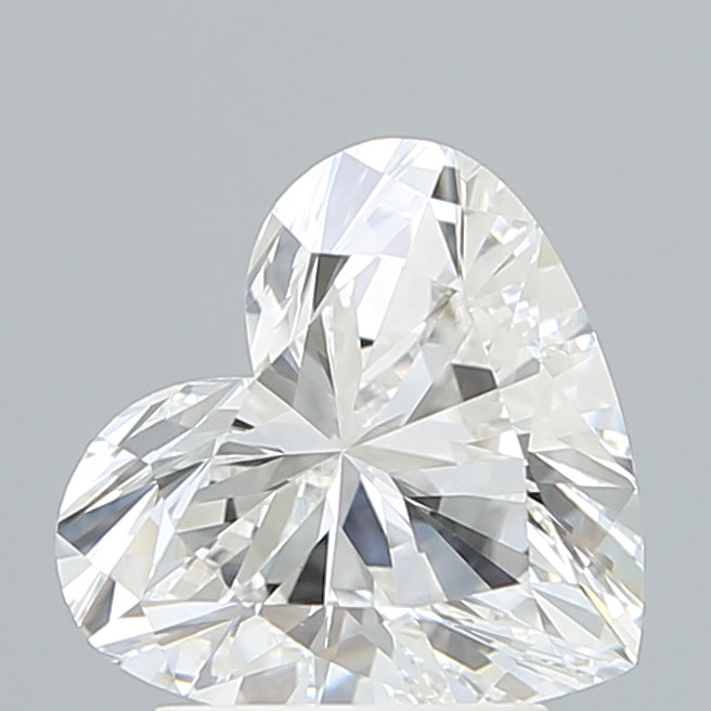 2.22 Carat Heart Shaped, Ideal Cut, F Color, VVS2 Clarity, IGI Certified Lab Grown Diamond