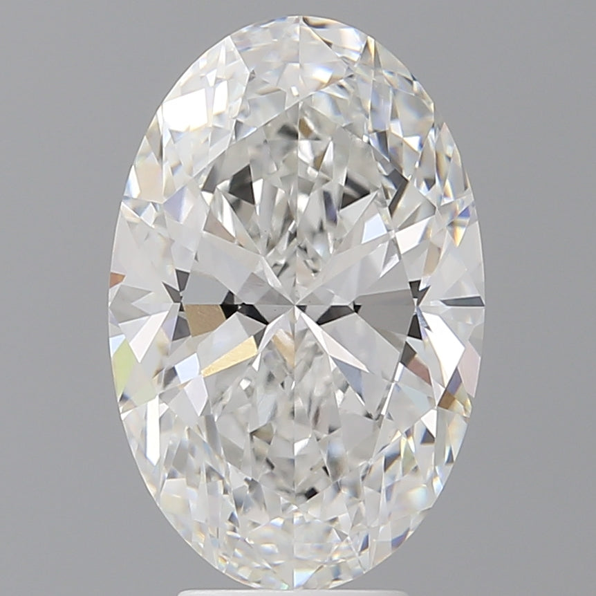 5.55 Carat Oval Shaped, Ideal Cut, E Color, VS1 Clarity, IGI Certified Lab Grown Diamond