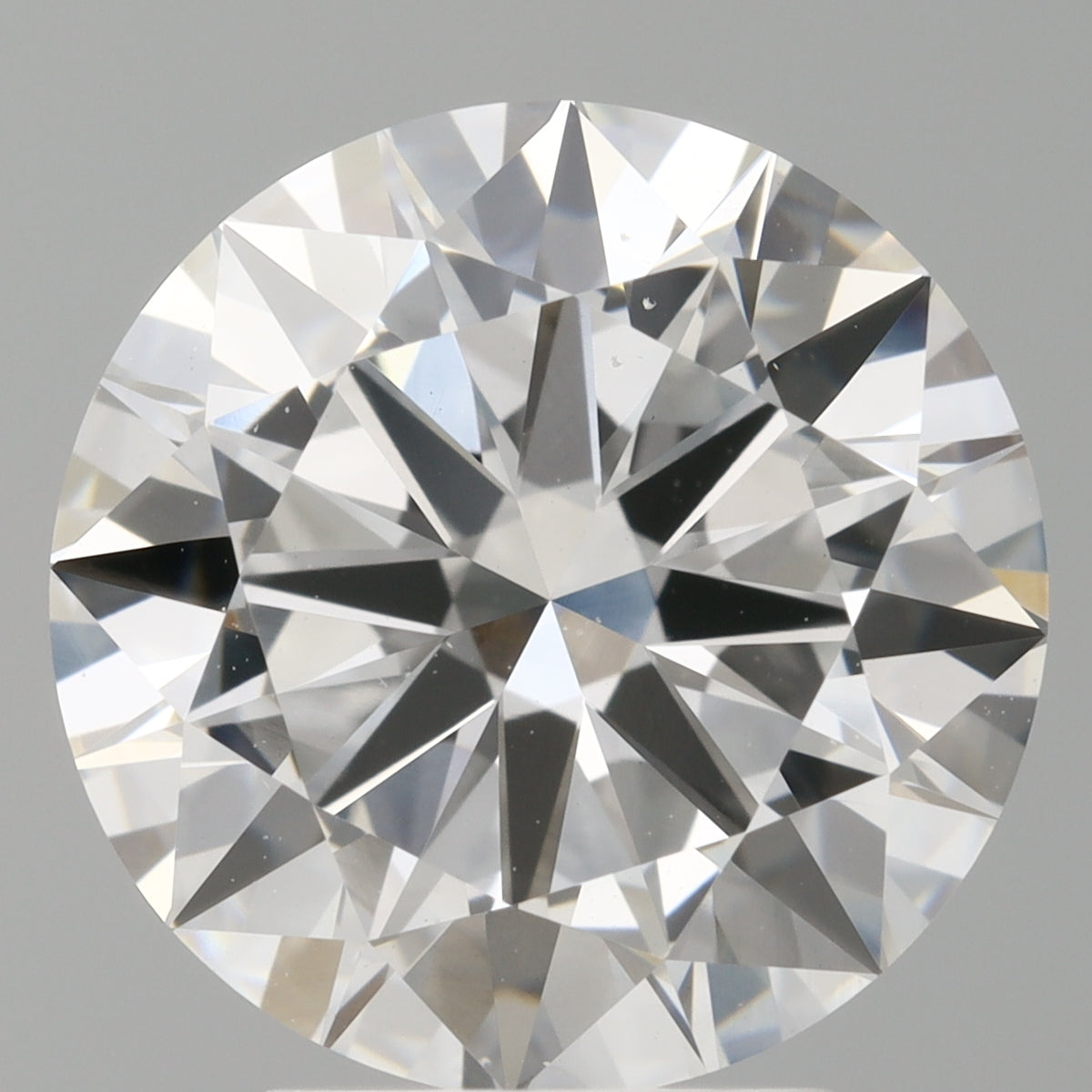 4.00 Carat Round Shaped, Excellent Cut, E Color, VS2 Clarity, IGI Certified Lab Grown Diamond