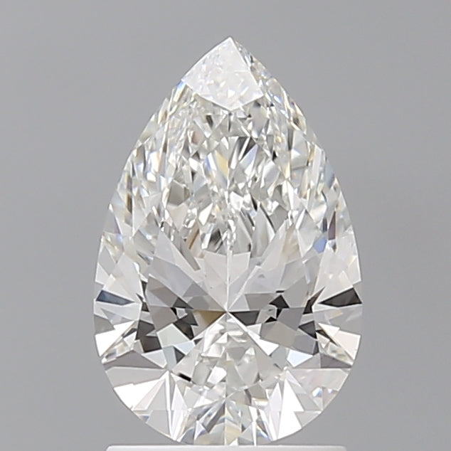 1.59 Carat Pear Shaped, Ideal Cut, E Color, VVS2 Clarity, IGI Certified Lab Grown Diamond