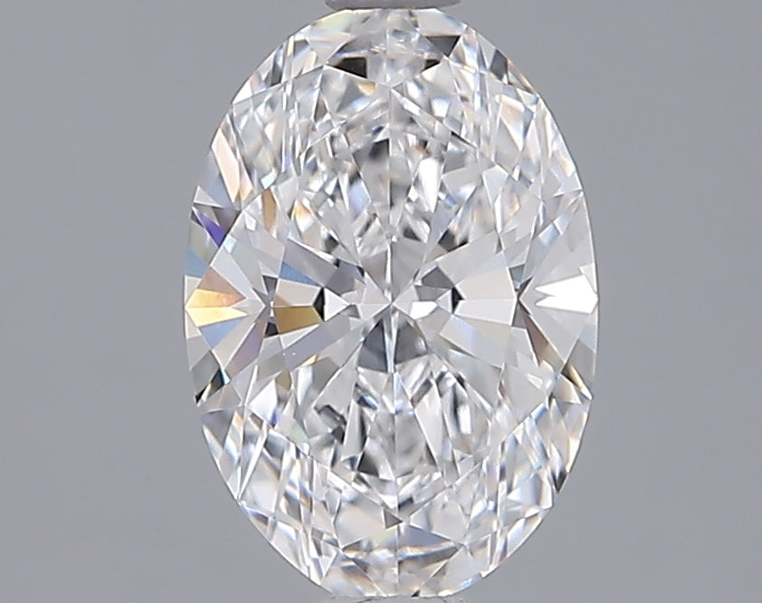 1.55 Carat Oval Shaped, Ideal Cut, D Color, VVS1 Clarity, IGI Certified Lab Grown Diamond