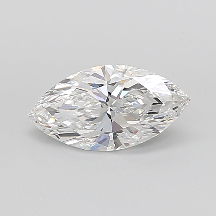 3.01 Carat Marquise Shaped, Ideal Cut, E Color, VVS2 Clarity, IGI Certified Lab Grown Diamond