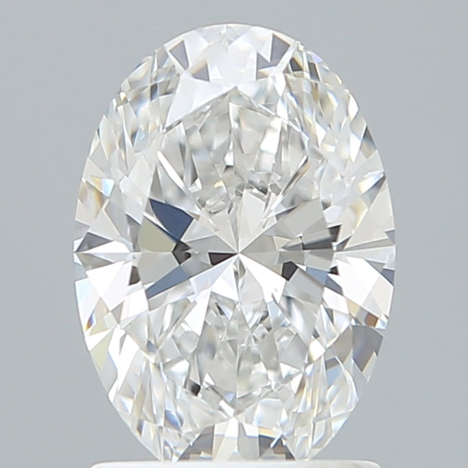 1.60 Carat Oval Shaped, Ideal Cut, D Color, IF Clarity, IGI Certified Lab Grown Diamond