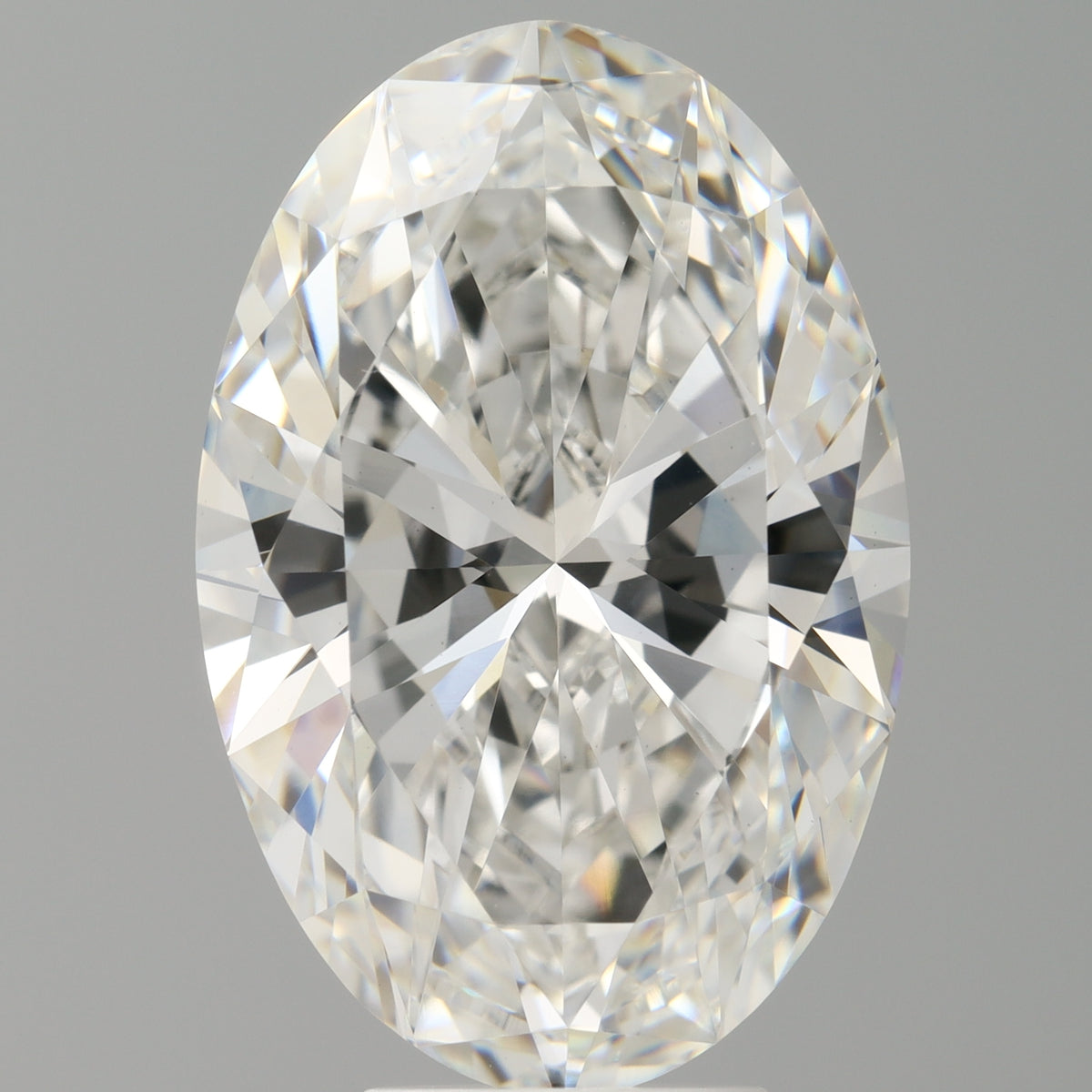 6.59 Carat Oval Shaped, Ideal Cut, E Color, VVS2 Clarity, IGI Certified Lab Grown Diamond