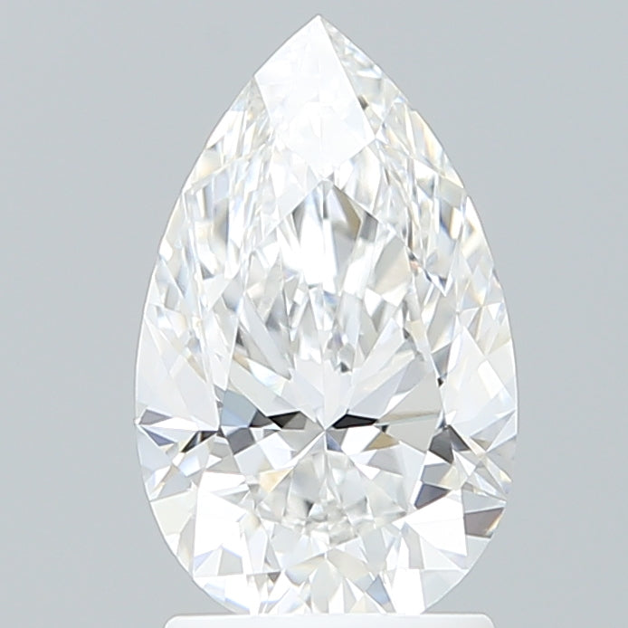 2.01 Carat Pear Shaped, Ideal Cut, E Color, VVS1 Clarity, IGI Certified Lab Grown Diamond