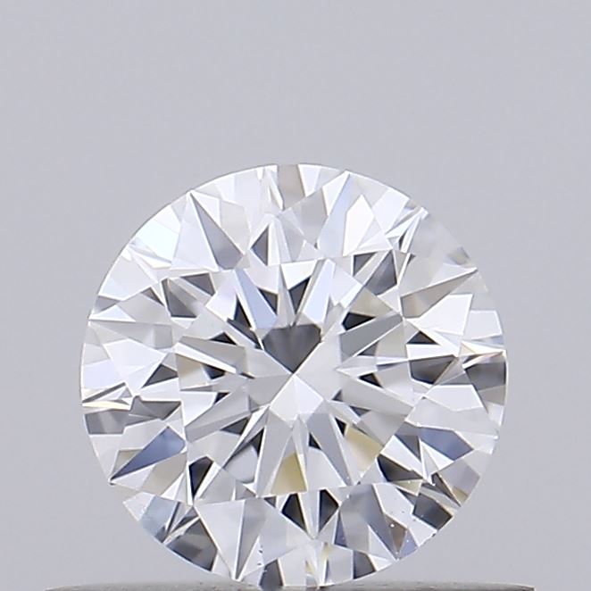 0.54 Carat Round Shaped, Ideal Cut, D Color, VS1 Clarity, IGI Certified Lab Grown Diamond