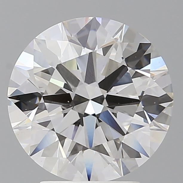 3.53 Carat Round Shaped, Ideal Cut, E Color, VVS2 Clarity, IGI Certified Lab Grown Diamond