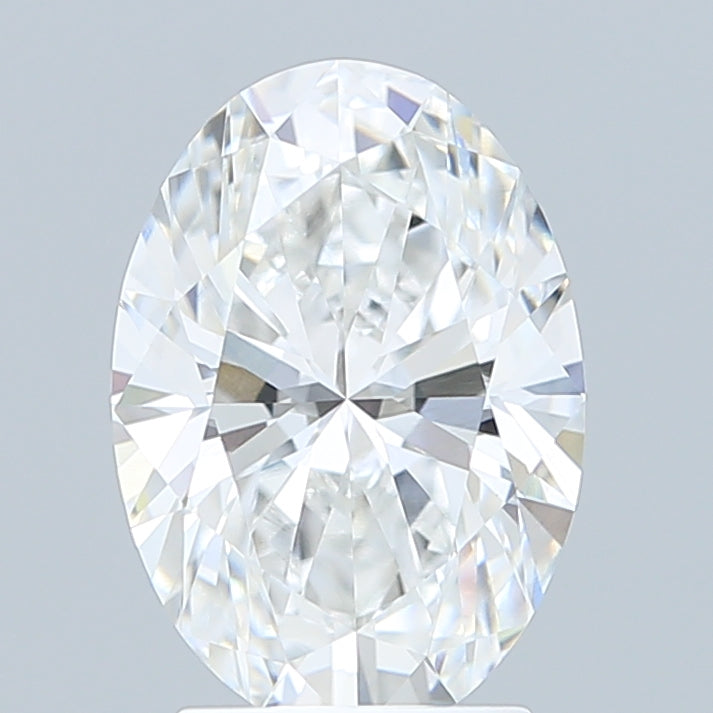 2.71 Carat Oval Shaped, Excellent Cut, E Color, VVS2 Clarity, IGI Certified Lab Grown Diamond