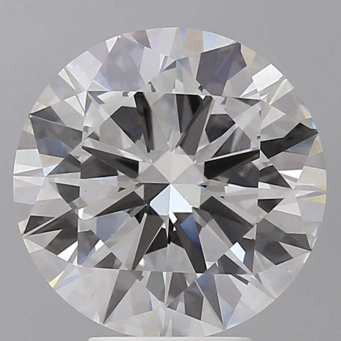 5.50 Carat Round Shaped, Excellent Cut, E Color, VS1 Clarity, IGI Certified Lab Grown Diamond