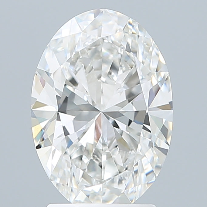 2.53 Carat Oval Shaped, Ideal Cut, F Color, VS1 Clarity, IGI Certified Lab Grown Diamond