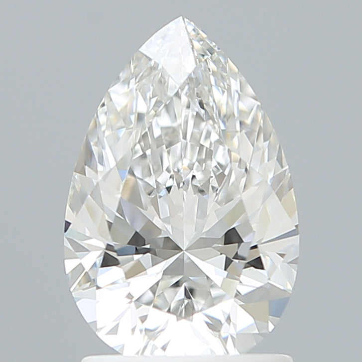1.60 Carat Pear Shaped, Ideal Cut, E Color, VVS1 Clarity, IGI Certified Lab Grown Diamond