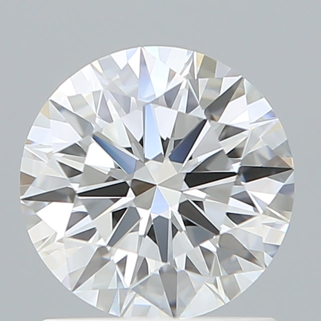 1.26 Carat Round Shaped, Ideal Cut, D Color, VVS2 Clarity, IGI Certified Lab Grown Diamond