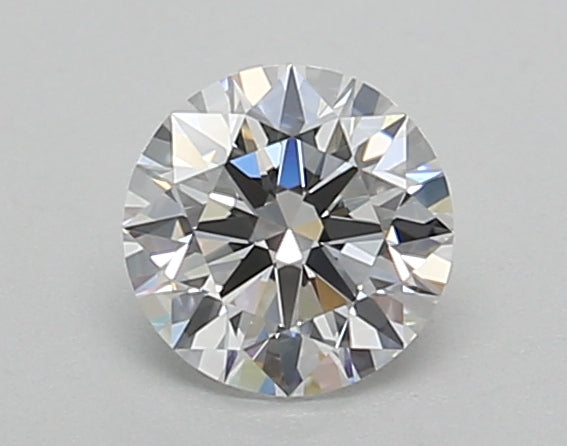 0.52 Carat Round Shaped, Ideal Cut, D Color, VVS2 Clarity, IGI Certified Lab Grown Diamond