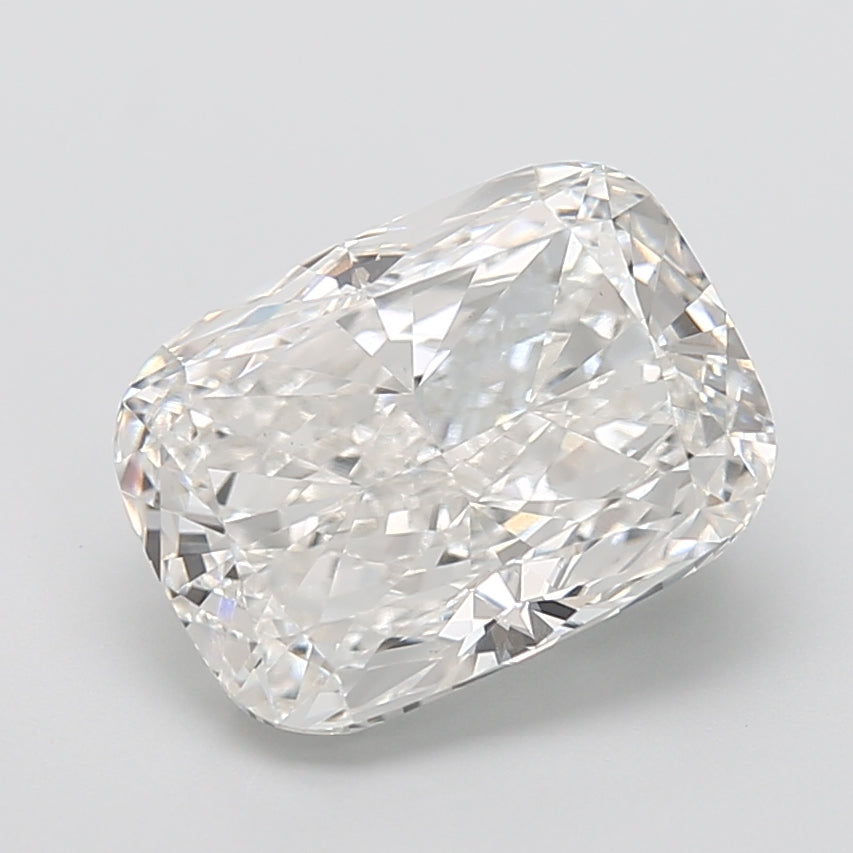 7.03 Carat Cushion Shaped, Very Good Cut, F Color, VS1 Clarity, IGI Certified Lab Grown Diamond