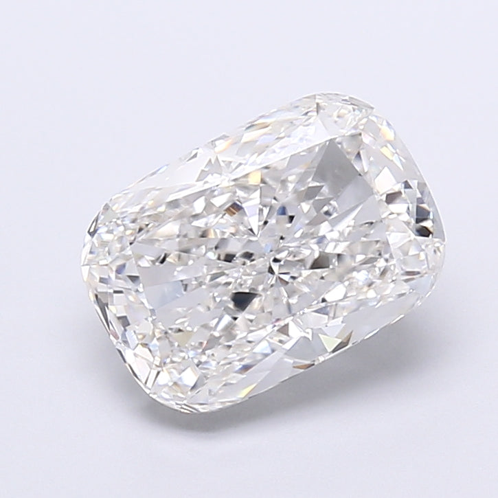 4.19 Carat Cushion Shaped, Very Good Cut, F Color, VVS2 Clarity, IGI Certified Lab Grown Diamond
