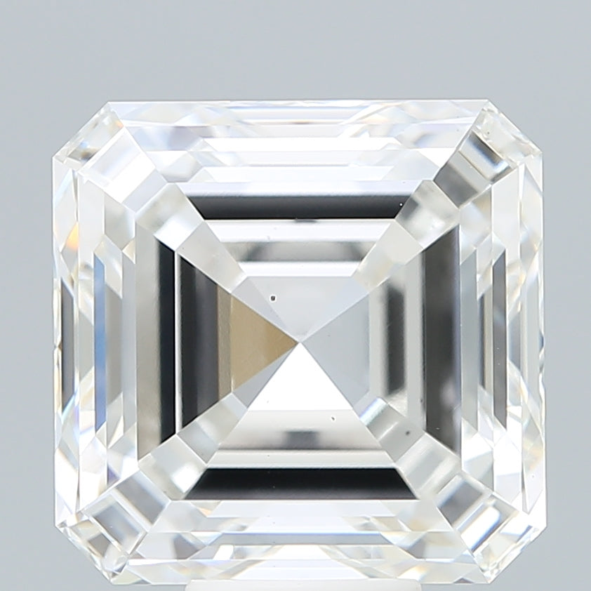 11.38 Carat Asscher Shaped, Ideal Cut, G Color, VS1 Clarity, IGI Certified Lab Grown Diamond
