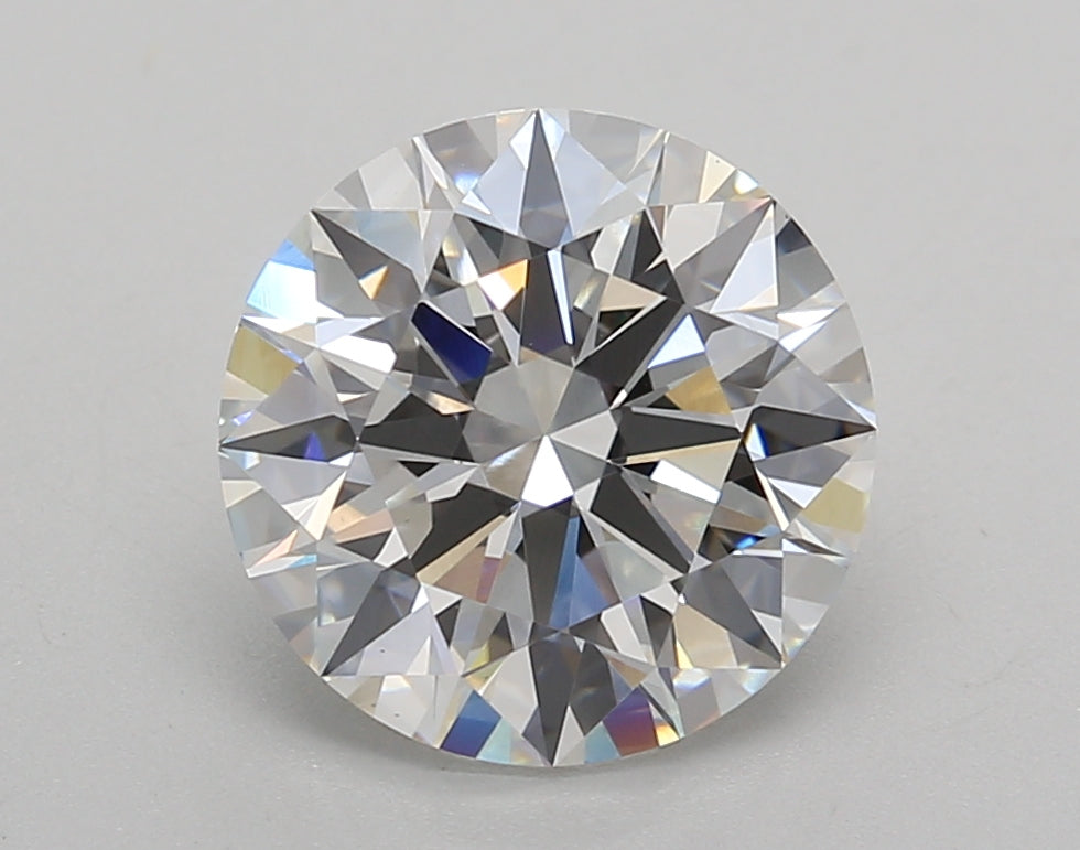 3.02 Carat Round Shaped, Ideal Cut, E Color, VS1 Clarity, IGI Certified Lab Grown Diamond