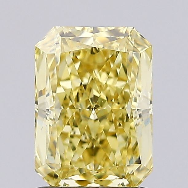1.35 Carat Radiant Shaped, Excellent Cut, VS2 Clarity, IGI Certified Lab Grown Diamond