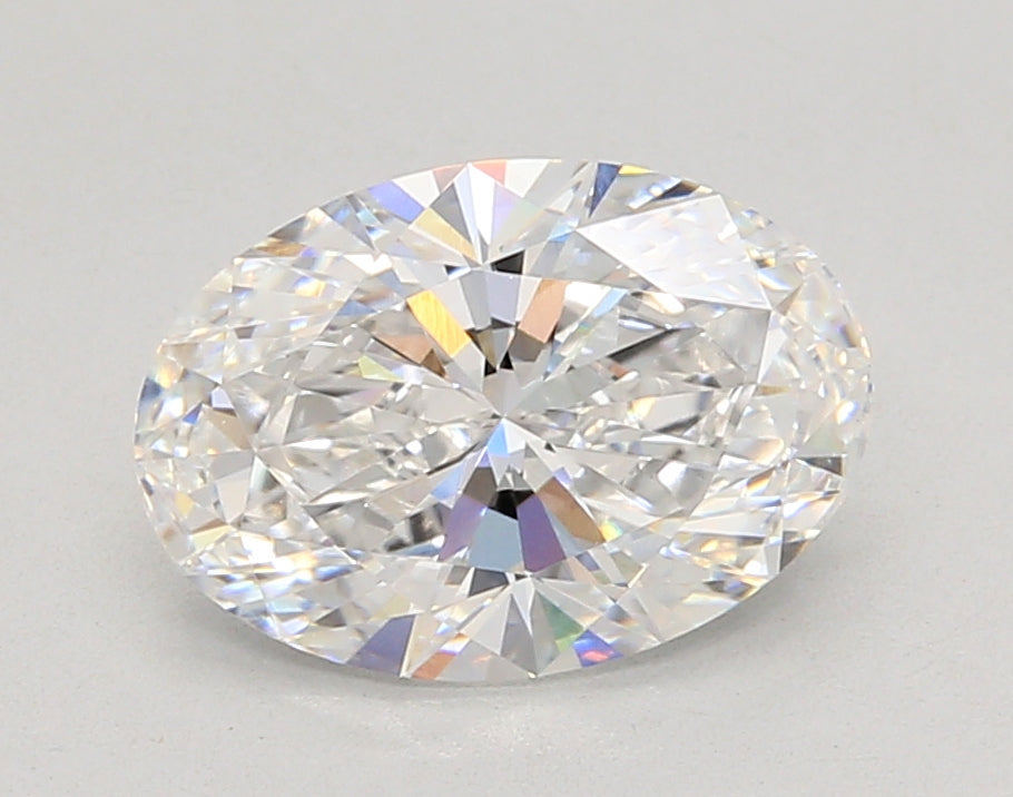 2.56 Carat Oval Shaped, Ideal Cut, D Color, VS1 Clarity, IGI Certified Lab Grown Diamond
