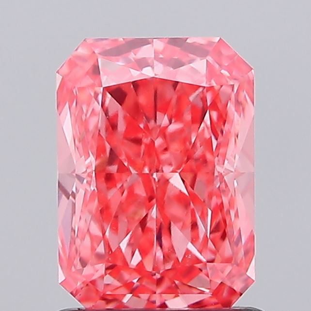 1.27 Carat Radiant Shaped, Ideal Cut, VVS2 Clarity, IGI Certified Lab Grown Diamond