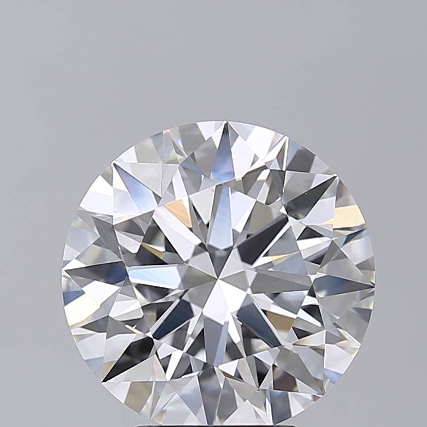 5.02 Carat Round Shaped, Ideal Cut, E Color, VVS2 Clarity, IGI Certified Lab Grown Diamond