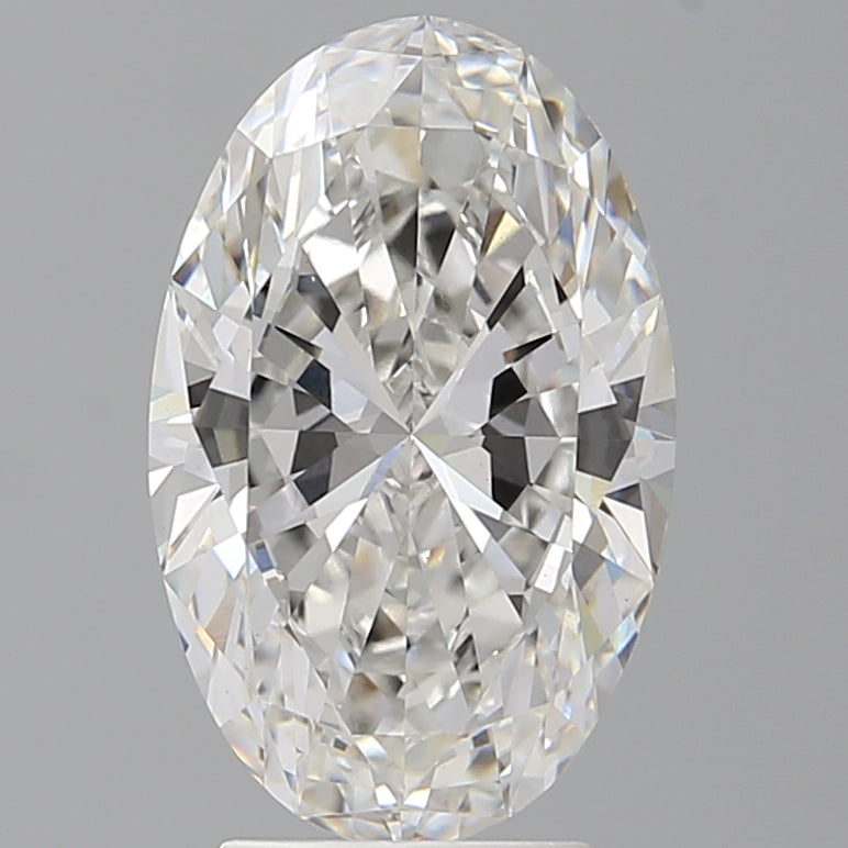 3.60 Carat Oval Shaped, Ideal Cut, E Color, VS1 Clarity, IGI Certified Lab Grown Diamond