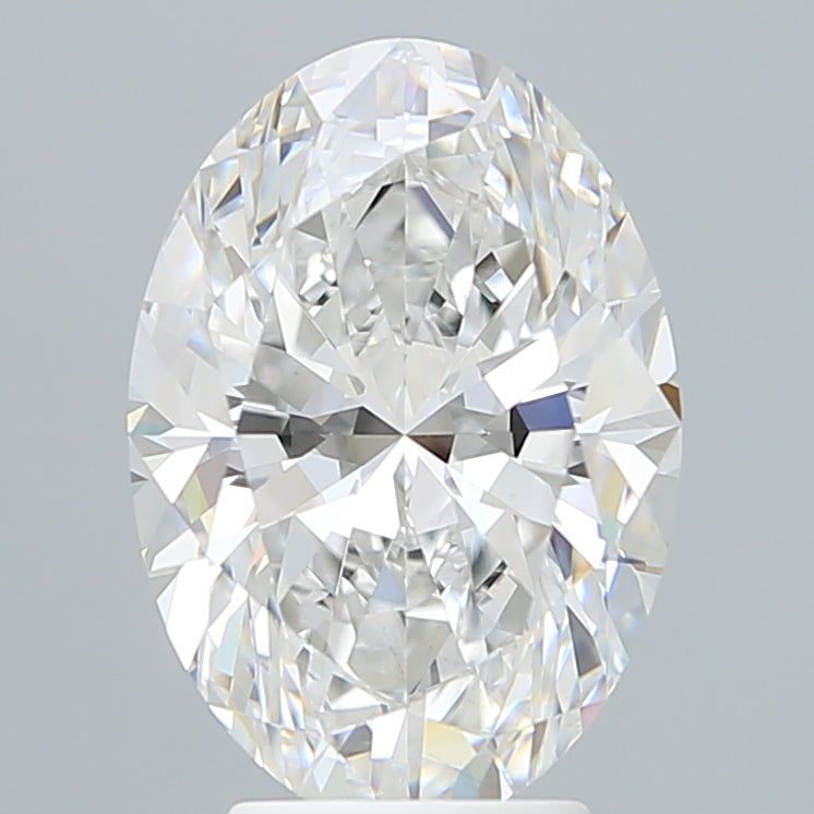 4.42 Carat Oval Shaped, Excellent Cut, D Color, VS1 Clarity, IGI Certified Lab Grown Diamond