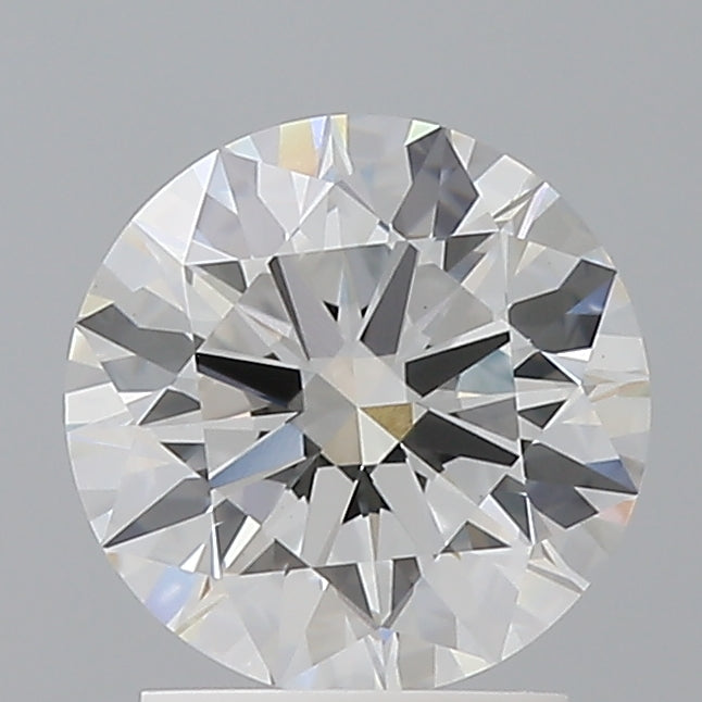 2.05 Carat Round Shaped, Ideal Cut, E Color, VVS2 Clarity, IGI Certified Lab Grown Diamond