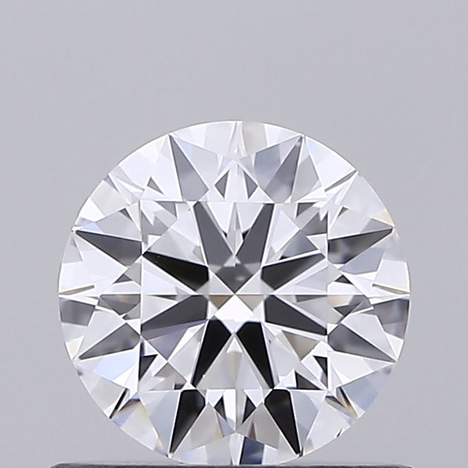 0.54 Carat Round Shaped, Ideal Cut, D Color, VVS2 Clarity, IGI Certified Lab Grown Diamond