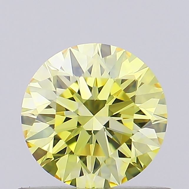 0.63 Carat Round Shaped, Ideal Cut, VVS2 Clarity, IGI Certified Lab Grown Diamond