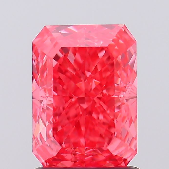 1.63 Carat Radiant Shaped, Excellent Cut, VVS2 Clarity, IGI Certified Lab Grown Diamond