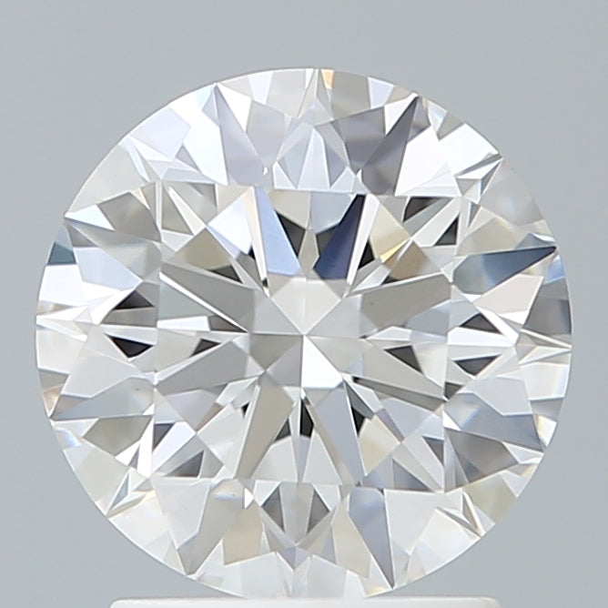 2.10 Carat Round Shaped, Ideal Cut, E Color, VVS2 Clarity, IGI Certified Lab Grown Diamond