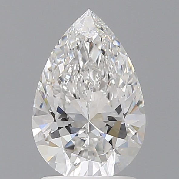 1.55 Carat Pear Shaped, Ideal Cut, E Color, VVS2 Clarity, IGI Certified Lab Grown Diamond