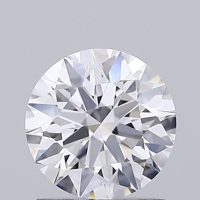 0.87 Carat Round Shaped, Ideal Cut, D Color, VVS2 Clarity, IGI Certified Lab Grown Diamond