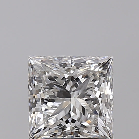 1.20 Carat Princess Shaped, Excellent Cut, F Color, VS1 Clarity, IGI Certified Lab Grown Diamond