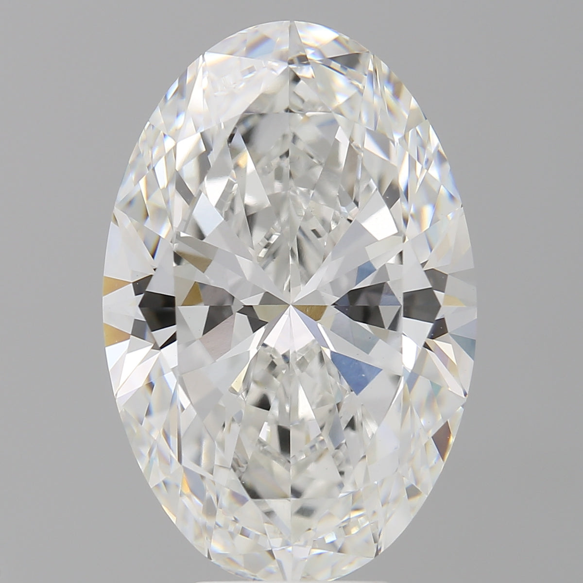 8.09 Carat Oval Shaped, Excellent Cut, E Color, VVS2 Clarity, IGI Certified Lab Grown Diamond