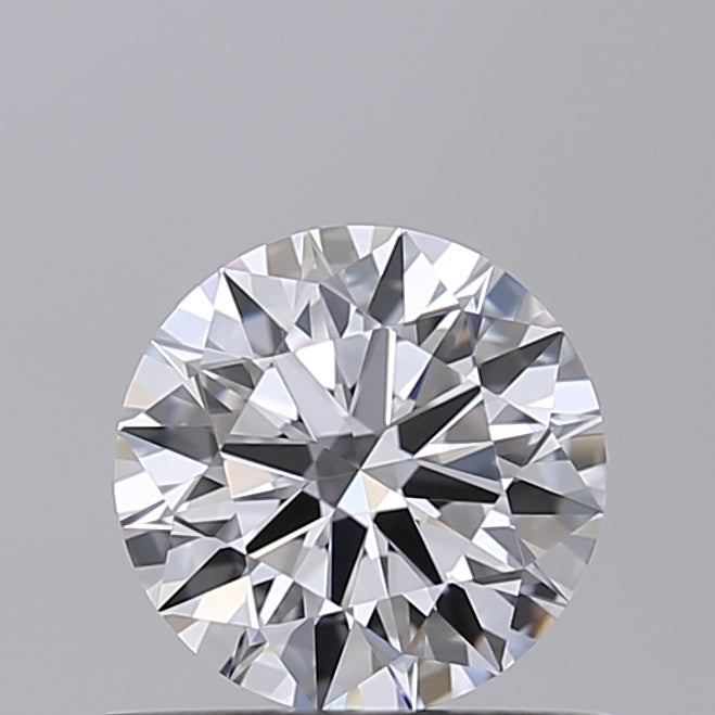 0.72 Carat Round Shaped, Ideal Cut, D Color, VVS1 Clarity, IGI Certified Lab Grown Diamond