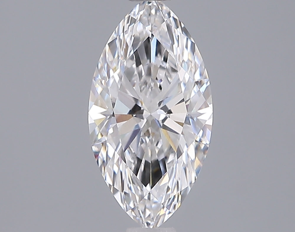1.52 Carat Marquise Shaped, Ideal Cut, D Color, VVS2 Clarity, IGI Certified Lab Grown Diamond
