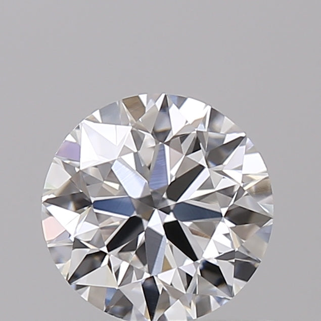 0.66 Carat Round Shaped, Excellent Cut, D Color, VVS2 Clarity, IGI Certified Lab Grown Diamond