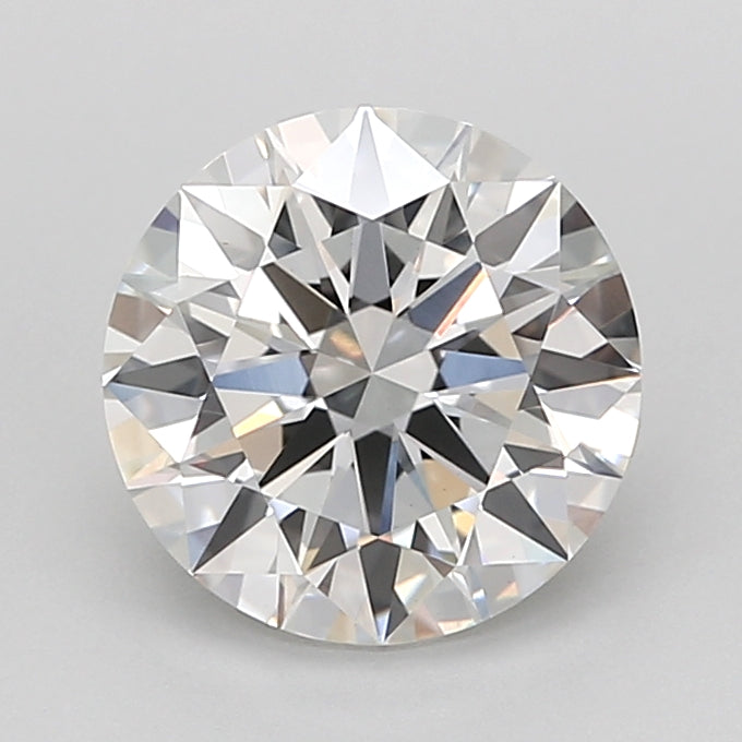 2.02 Carat Round Shaped, Ideal Cut, F Color, VVS2 Clarity, IGI Certified Lab Grown Diamond