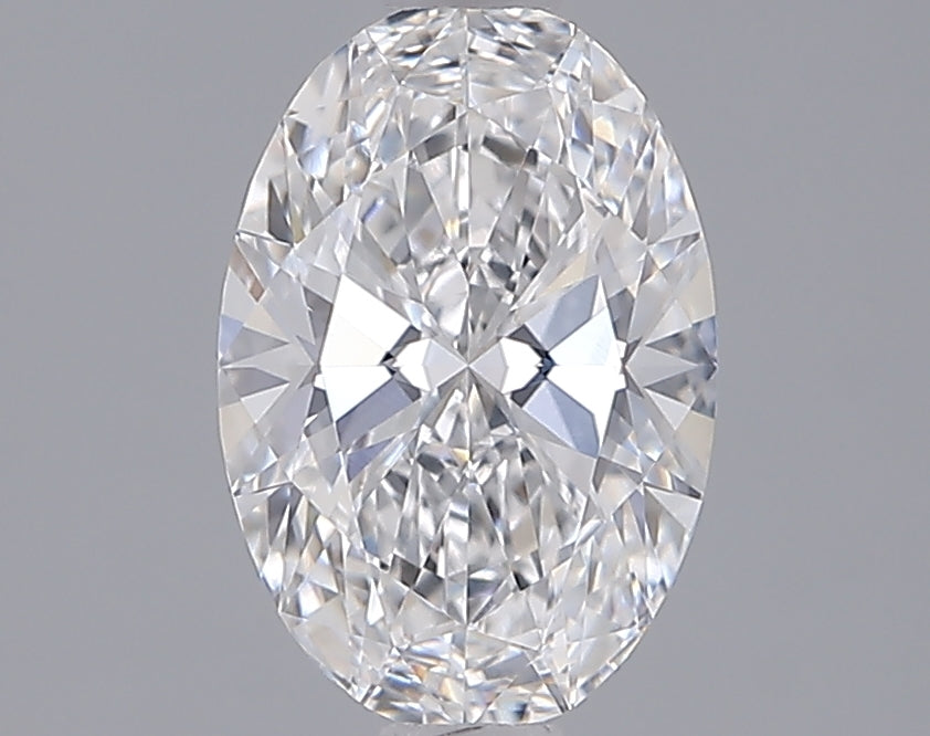 1.57 Carat Oval Shaped, Ideal Cut, D Color, VVS2 Clarity, IGI Certified Lab Grown Diamond
