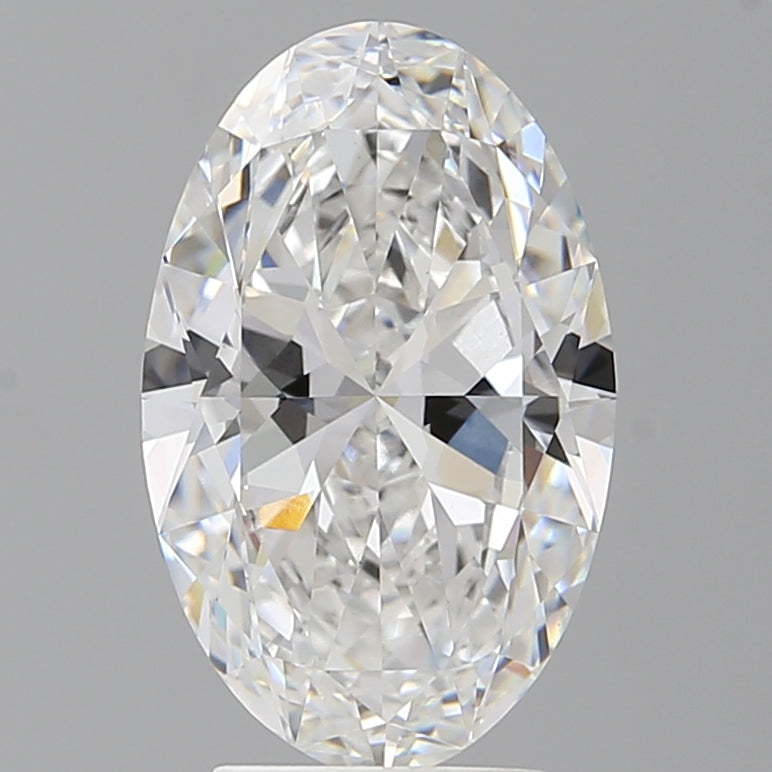 3.51 Carat Oval Shaped, Ideal Cut, E Color, VS1 Clarity, IGI Certified Lab Grown Diamond