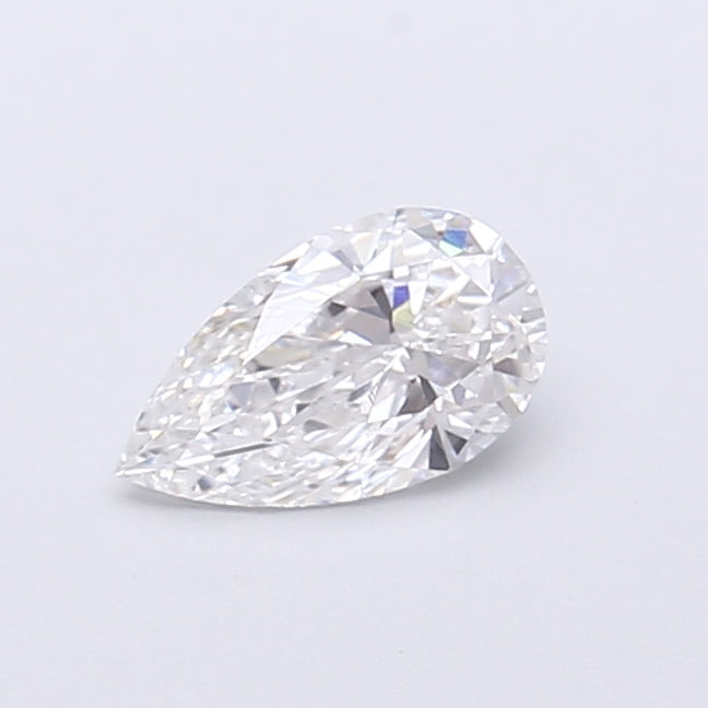 0.52 Carat Pear Shaped, Very Good Cut, E Color, VS1 Clarity, IGI Certified Lab Grown Diamond