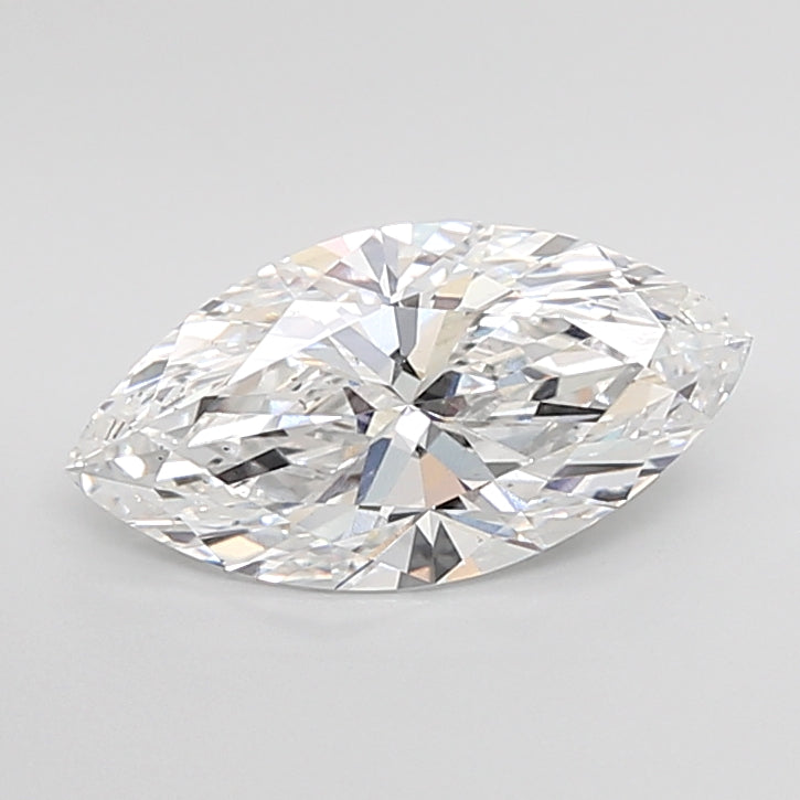 2.58 Carat Marquise Shaped, Ideal Cut, E Color, VS1 Clarity, IGI Certified Lab Grown Diamond