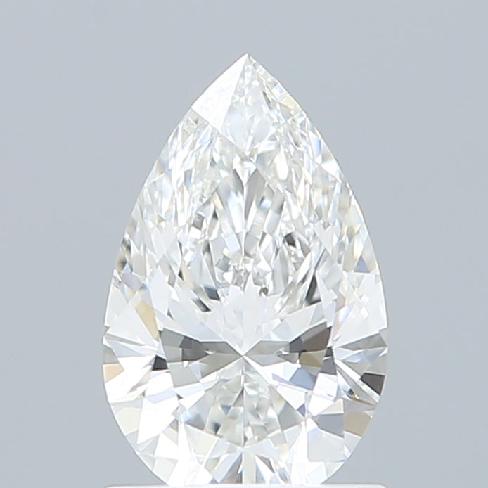 1.10 Carat Pear Shaped, Ideal Cut, E Color, VVS2 Clarity, IGI Certified Lab Grown Diamond