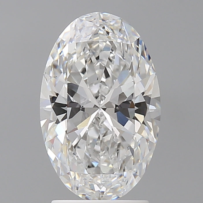 2.53 Carat Oval Shaped, Ideal Cut, D Color, VS1 Clarity, IGI Certified Lab Grown Diamond